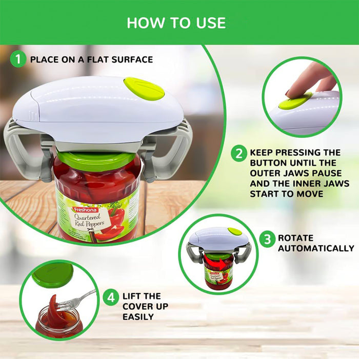 SilverCrate+™ Electric Jar Opener for Easy Opening – SilverCrate Plus