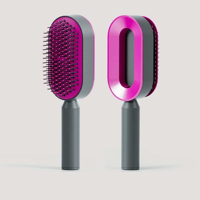 SelfieClean Self-Cleaning Hairbrush & Detangler